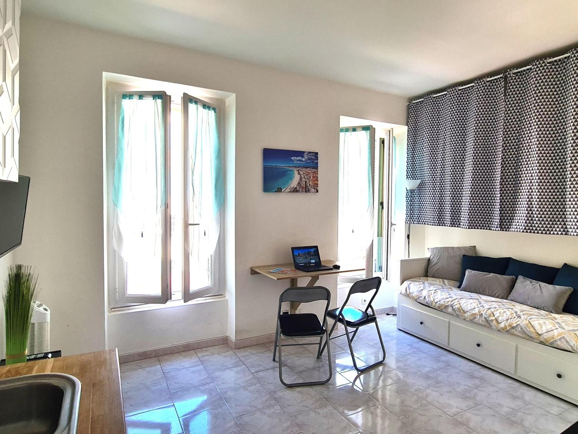 Nice - Studio Cosy Hypercentre A 500M De La Plage المظهر الخارجي الصورة